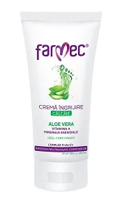Farmec crema pentru ingrijire calcaie cu aloe vera, vitamina A si minerale esentiale 100 ml