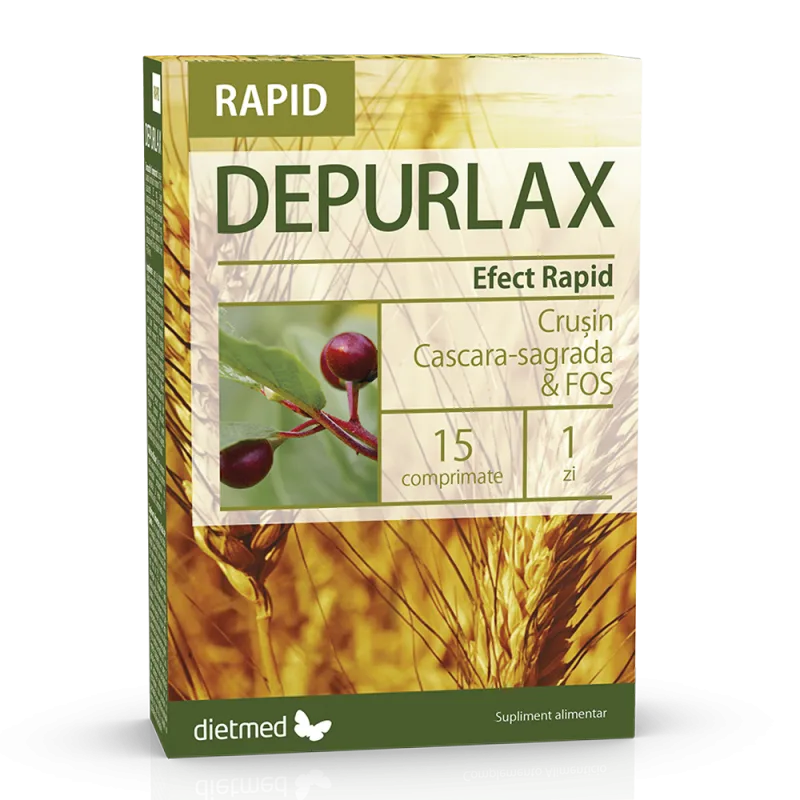 Depurlax Rapid 15 tablete Type Nature — preț și oferte