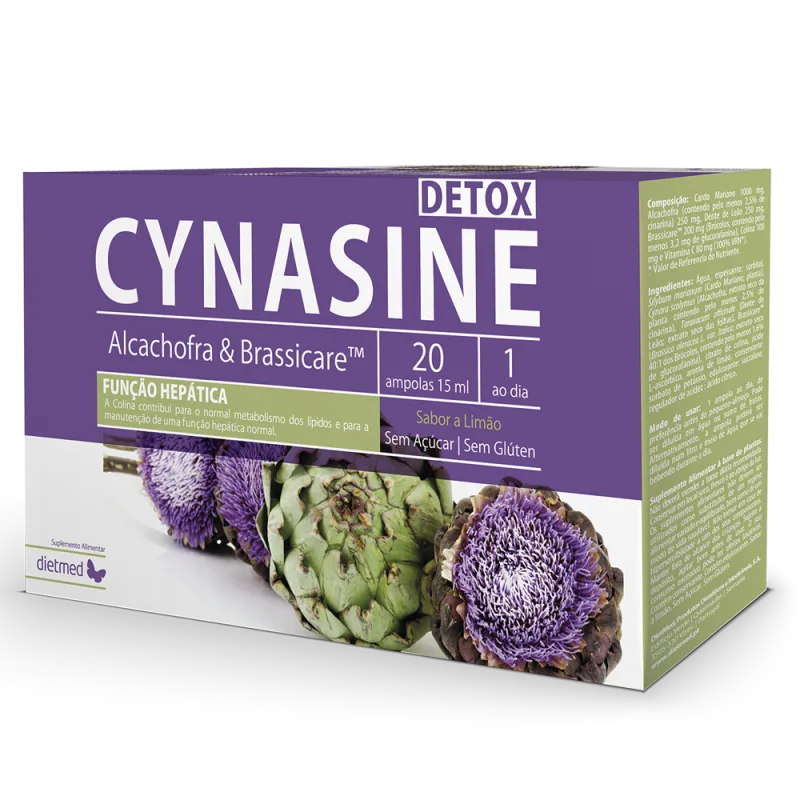 Cynasine Detox 20 fiole buvabile x 15 ml Type Nature — preț și oferte