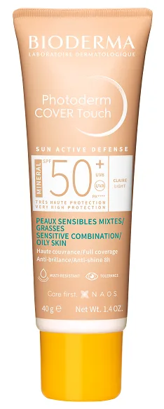Bioderma Photoderm Cover Touch Fluid SPF50 claire/deschis 40 ml