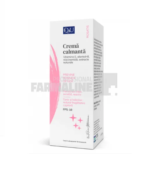 Q4U Crema calmanta 50 ml TIS FARMACEUTIC — preț și oferte