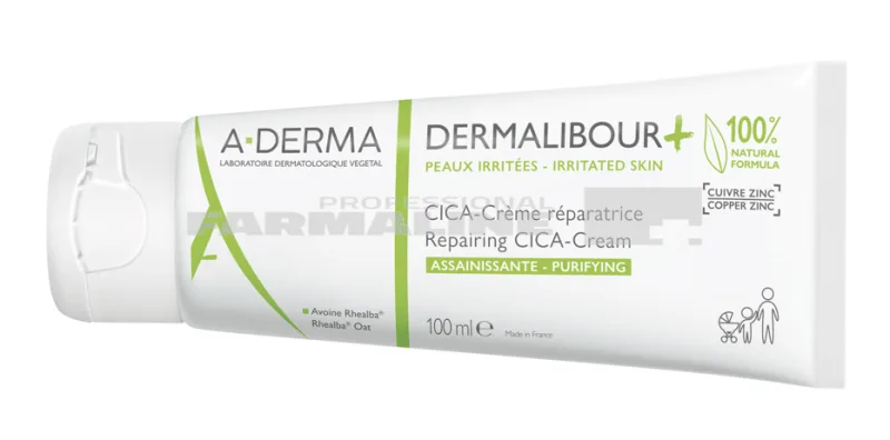 A-Derma Dermalibour+ Cica Crema reparatoare purificatoare 50 ml — preț și oferte