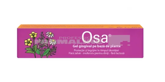 OSA Gel gingival pe baza de plante 20 g QUEISSER PHARMA — preț și oferte