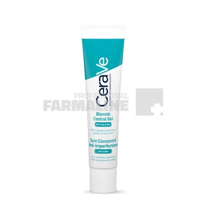 Cerave Gel anti-imperfectiuni cu AHA si BHA cu 3 ceramide esentiale 40 ml — preț și oferte