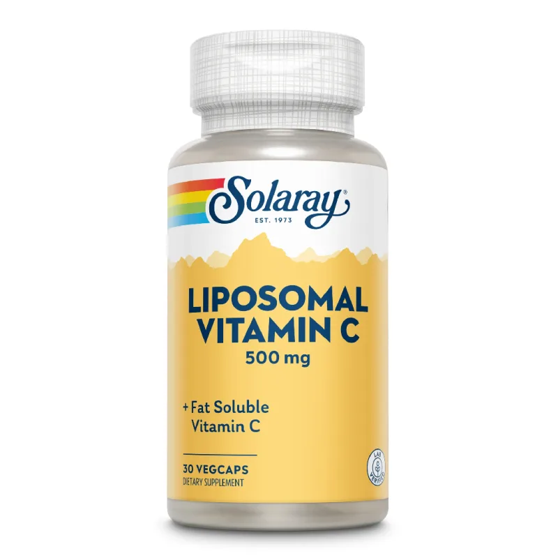 Vitamin C Liposomal 500 mg Solaray, 30 capsule, Secom SOLARAY SUA — preț și oferte