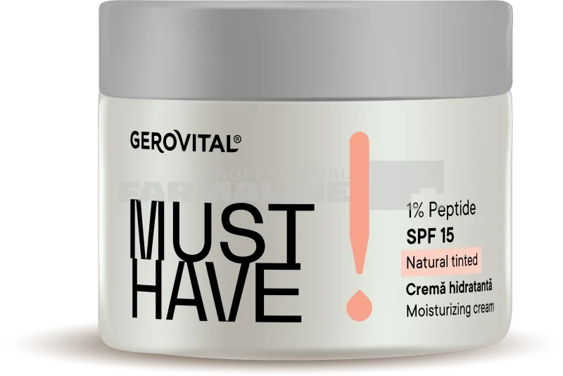 Gerovital Must Have Crema hidratanta SPF15+ 50 ml — preț și oferte