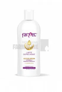 Farmec Lapte demachiant cu ulei de argan, vitamina A si minerale esentiale 150 ml