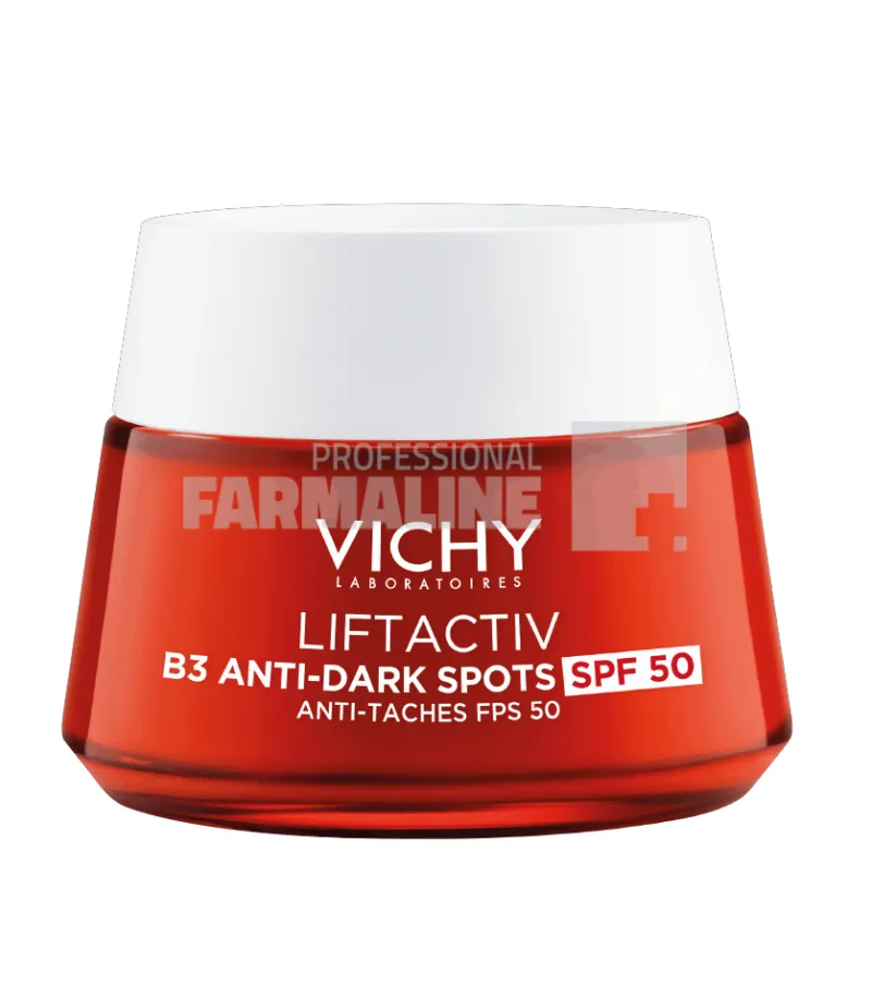 Vichy Liftactiv crema de zi B3 impotriva petelor pigmentare brune SPF50 50 ml — preț și oferte