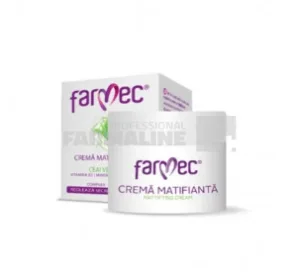 Farmec Crema matifianta cu extract de ceai verde 50 ml
