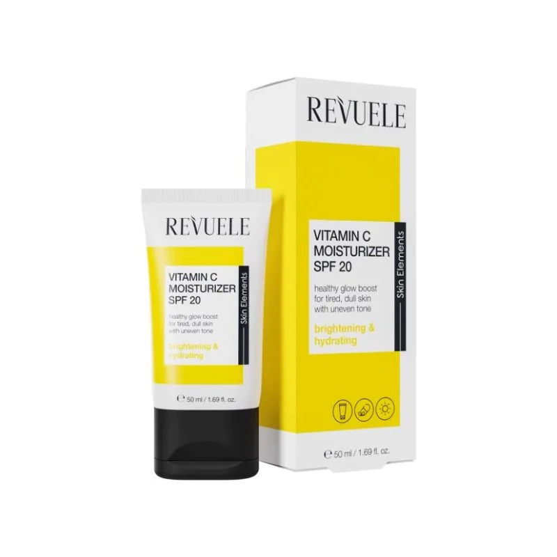 Crema de fata cu vitamina C SPF20, 50 ml, Revuele — preț și oferte
