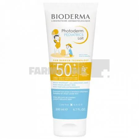 Bioderma Photoderm Pediatrics Lapte SPF 50  200 ml — preț și oferte