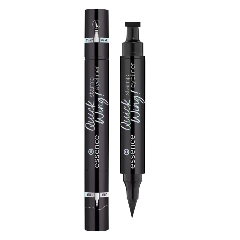 Tus de ochi stampila 01 Black Quick Wing, 3.5 ml, Essence — preț și oferte