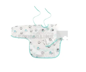 Baby Nova 33102 Baveta impermeabila cu maneci si buzunare
