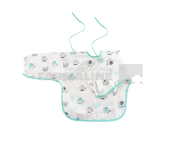 Baby Nova 33102 Baveta impermeabila cu maneci si buzunare — preț și oferte