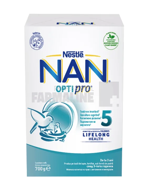 Nan 5 Optipro 700 g NESTLE — preț și oferte