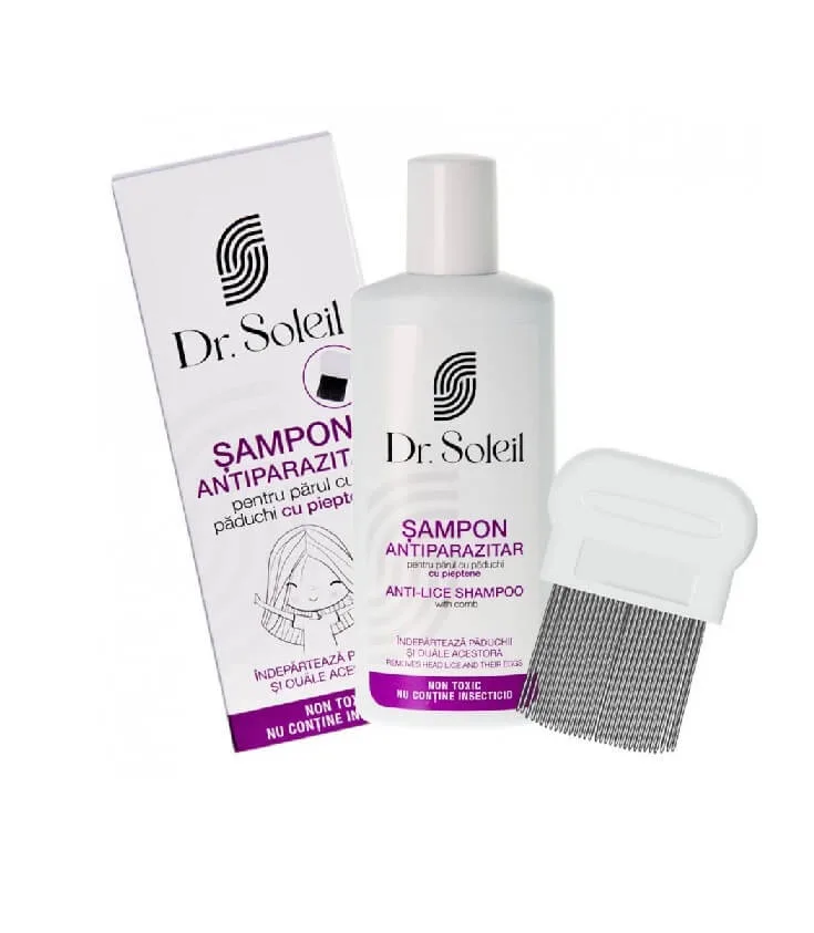 Dr. Soleil Sampon antiparazitar 200 ml + 1 Pieptene — preț și oferte