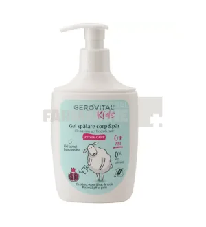 Gerovital Kids Gel spalare corp si corp Hydra-Care 300 ml