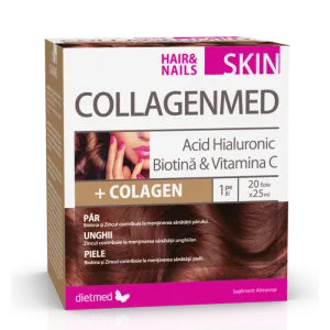 CollagenMed Skin Hair & Nails 20 fiole buvabile x 25 ml