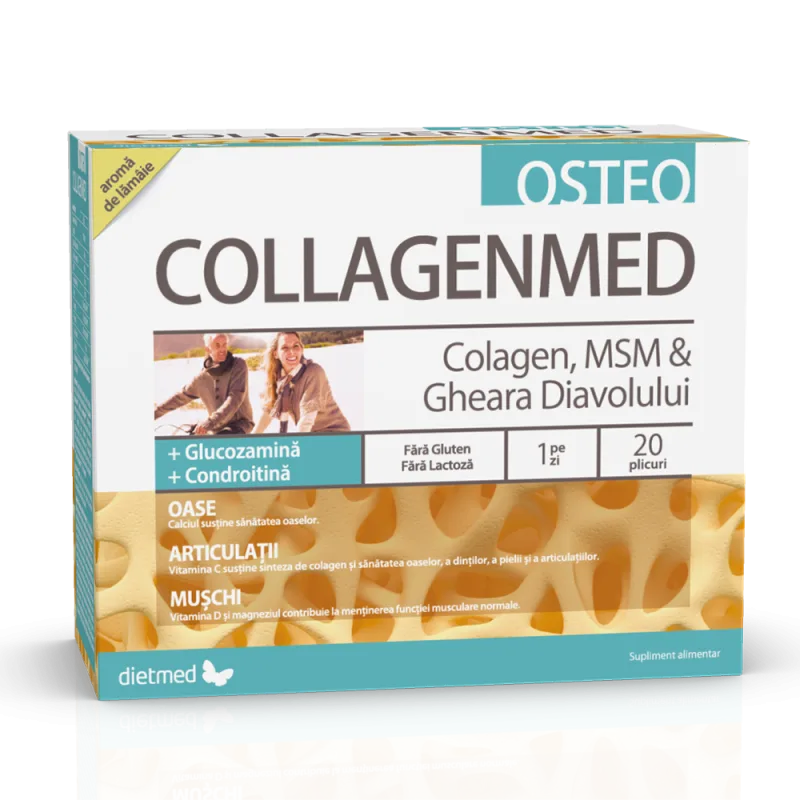 CollagenMed Osteo 20 plicuri Type Nature — preț și oferte