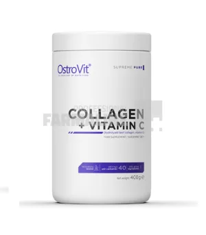 OstroVit Colagen + Vitamina C Fără Aromă 400g