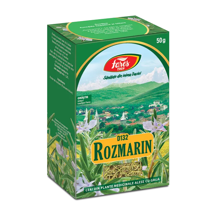 Ceai frunze de rozmarin, 50g, Fares — preț și oferte
