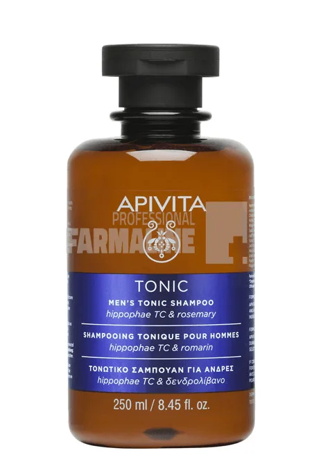 Apivita Sampon Tonifiant Barbati, 250 ml — preț și oferte