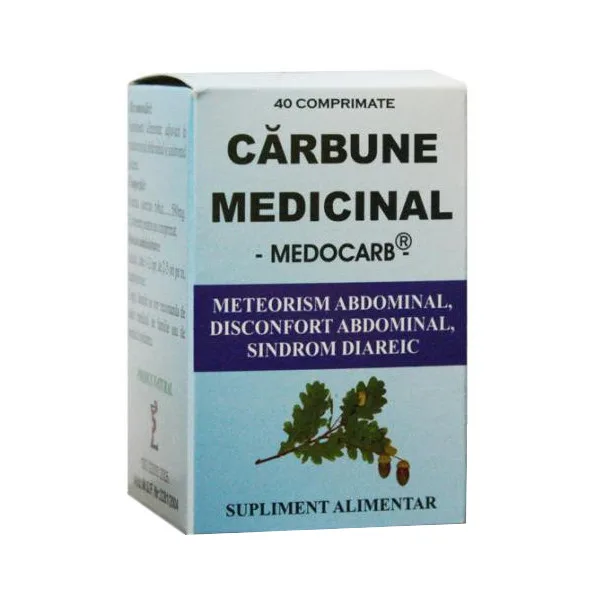 Carbune  Medical 40 comprimate ELIDOR — preț și oferte