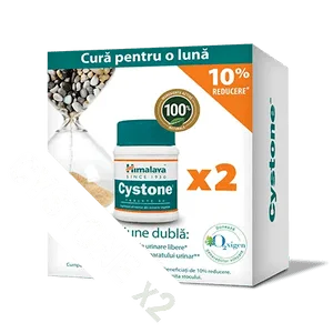 Cystone 60 tablete 1+1 10% Cadou