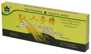 Panax Ginseng extractum 10 fiole
