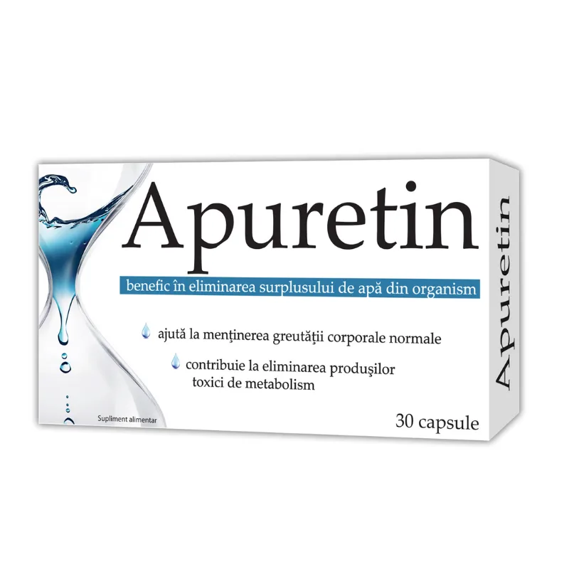 Apuretin, 30 capsule, retentie de apa ZDROVIT — preț și oferte