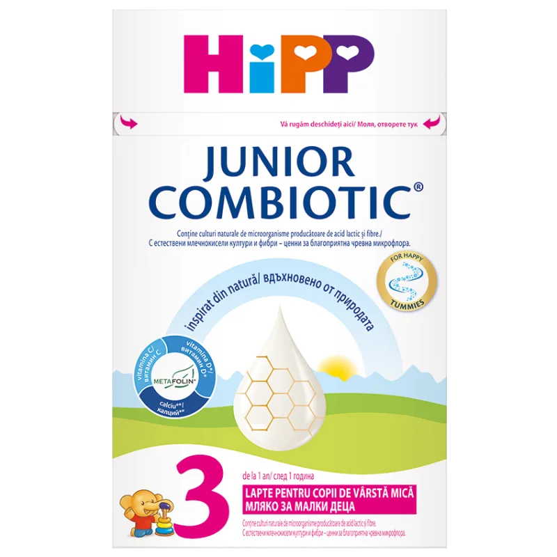 HIPP 3 JUNIOR COMBIOTIC 12+ LUNI X 500G HIPP — preț și oferte