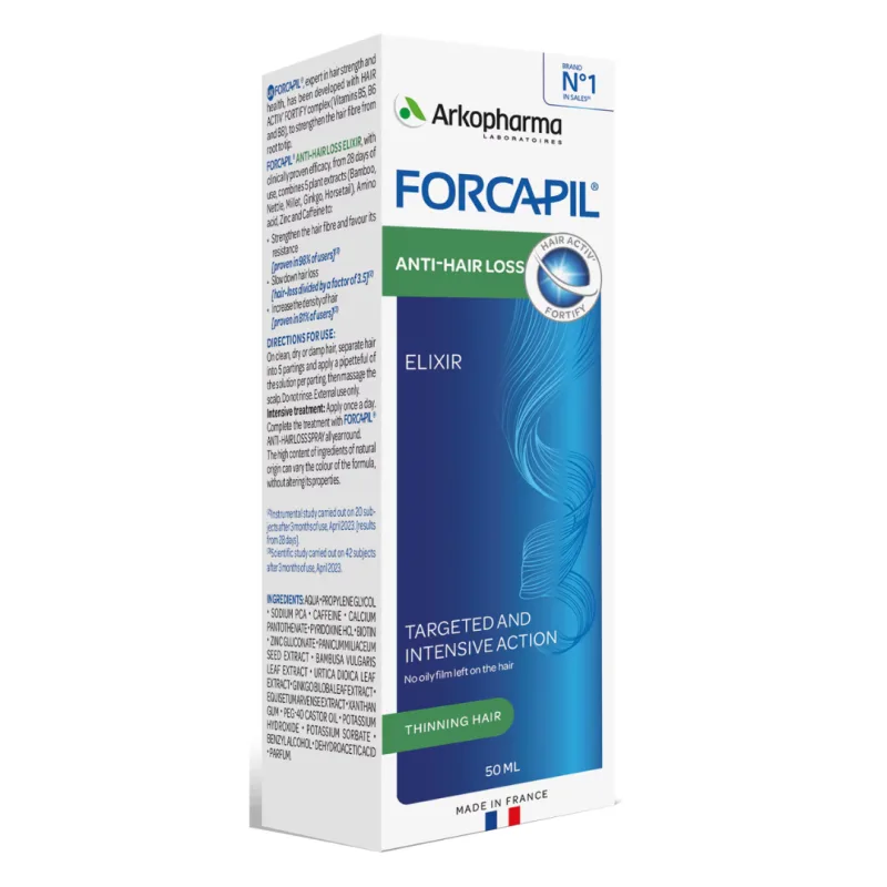 Elixir impotriva caderii parului, 50 ml, Forcapil — preț și oferte