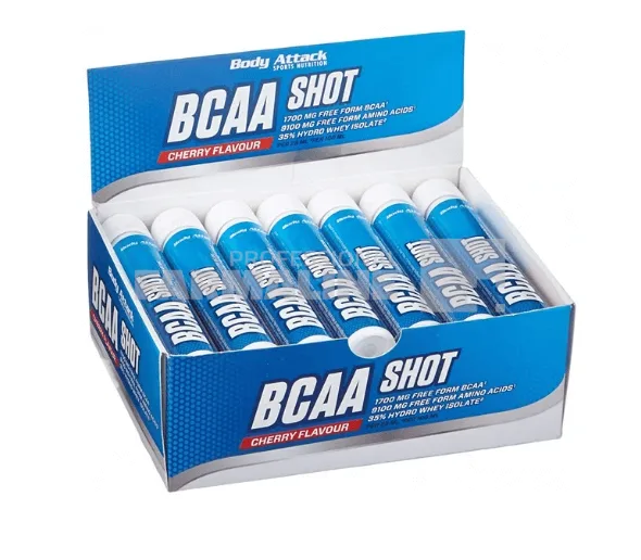 BCAA 4000 Shot 20 flacone x 25 ml Body Attack — preț și oferte