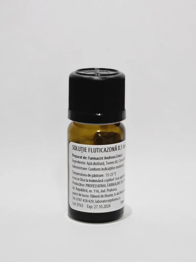 Fluticazona 0.5mg/2ml solutie de inhalat prin nebulizator Laborator Professional Farmaline — preț și oferte