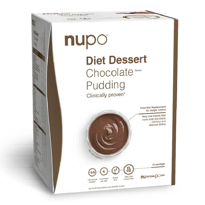 Desert Budinca de ciocolata, 12 portii, Dieta Nupo — preț și oferte