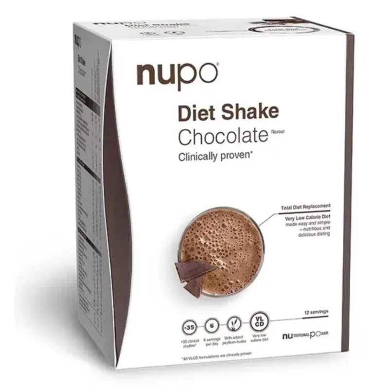 Shake Ciocolata, 12 plicuri, Dieta Nupo — preț și oferte