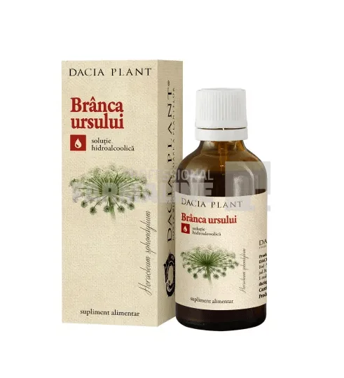 Tinctura de Branca Ursului solutie hidroalcoolica 50 ml DACIA PLANT — preț și oferte