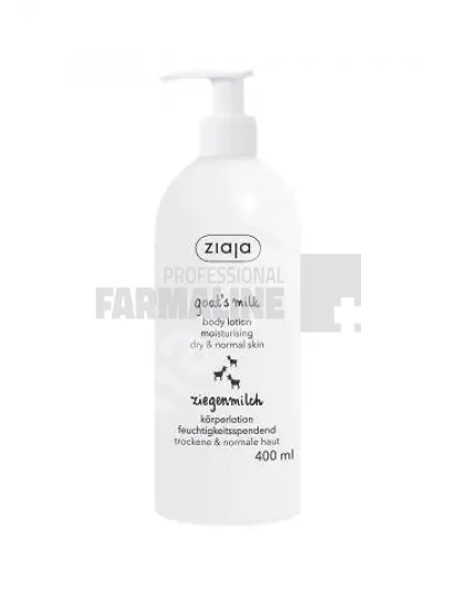 Ziaja Goat's Milk Lotiune hidratanta pentru corp 400 ml — preț și oferte