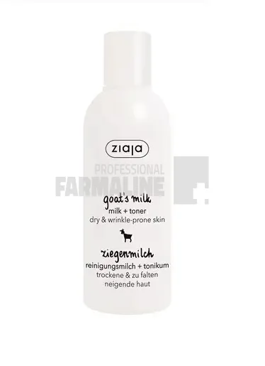 Ziaja Goat's Milk Lapte demachiant si tonic 200 ml — preț și oferte