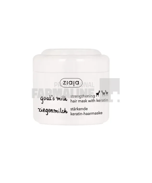 Ziaja Goat's Milk Masca pentru par cu keratina 200 ml — preț și oferte