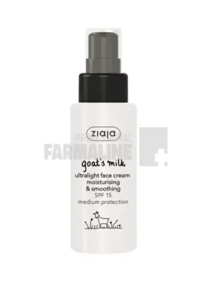 Ziaja Goat's Milk Crema de fata ultra light SPF15 50 ml