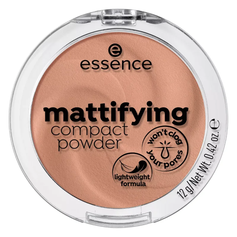 Pudra compacta matifianta Soft Beige, 12g, Essence — preț și oferte