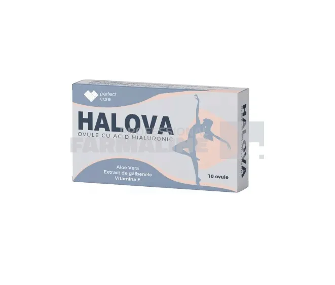 Halova Ovule cu acid hialuronic 10 ovule PERFECT CARE — preț și oferte