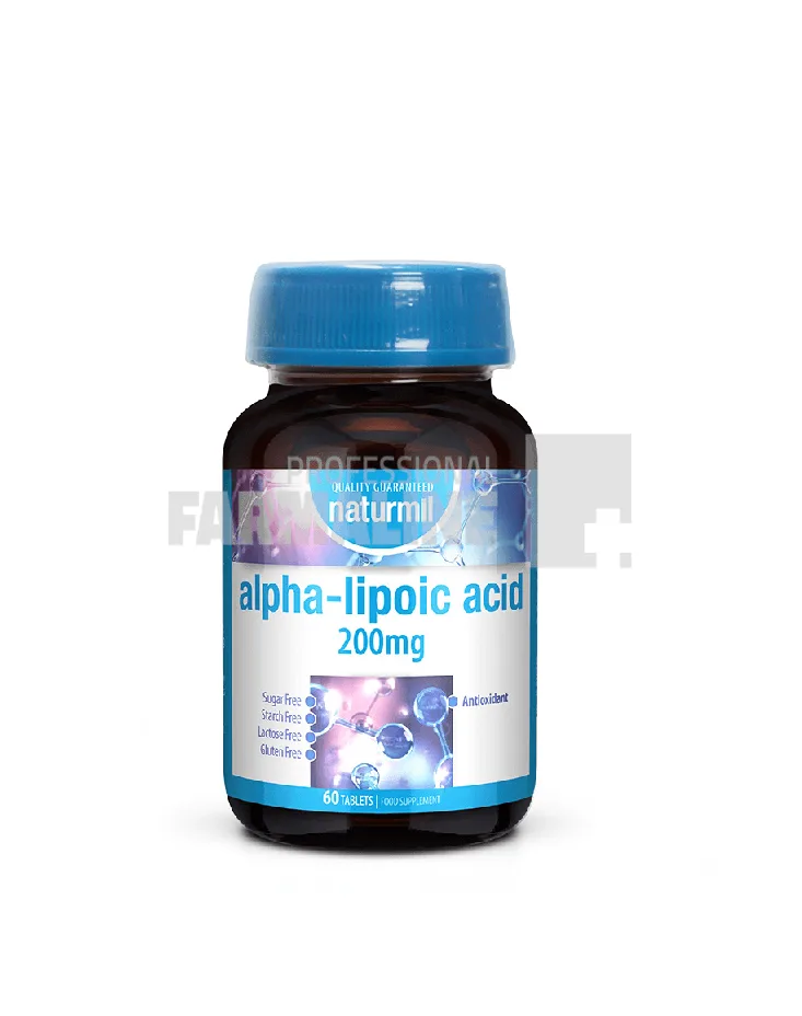 Alpha Lipoic 200mg 60 capsule Type Nature — preț și oferte