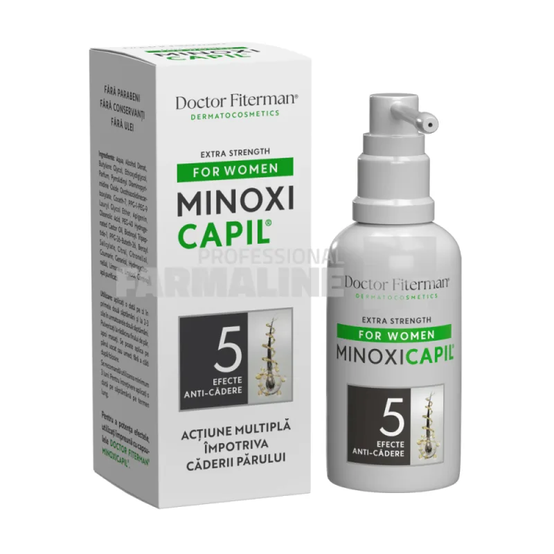 Doctor Fiterman Minoxicapil Women Spray impotriva caderii parului 60 ml — preț și oferte