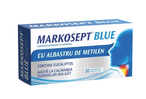 Markosept Blue 30 comprimate pentru supt FITERMAN PHARMA — preț și oferte