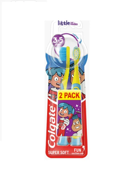 Colgate Periuta de dinti Little Kids Smiles super Soft 3 - 5 ani 2 bucati — preț și oferte