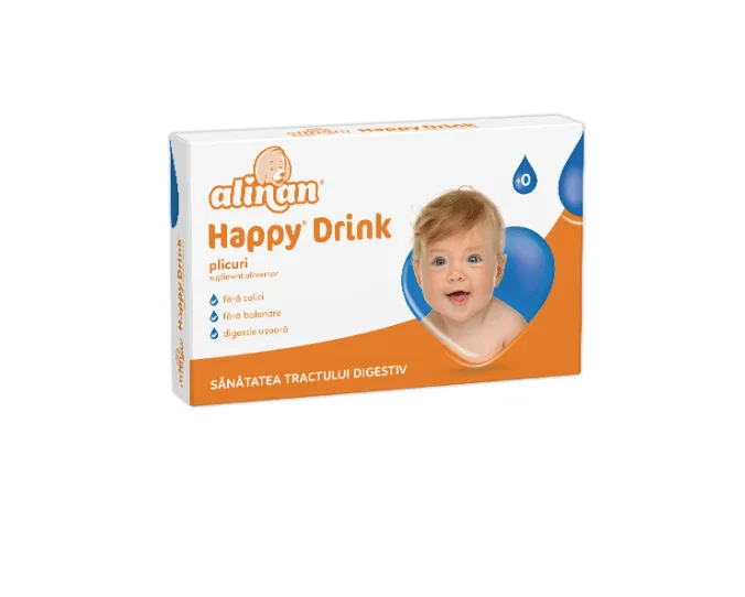 Alinan Baby Happy Drink 12 plicuri FITERMAN PHARMA — preț și oferte