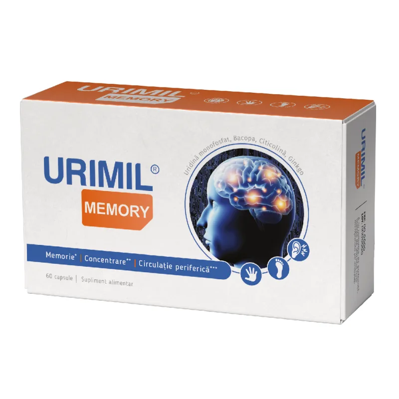 Urimil Memory, 60 capsule, NaturPharma — preț și oferte