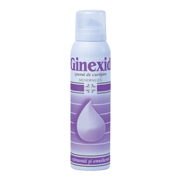 Ginexid Spuma de curatare menopauza 150 ml — preț și oferte